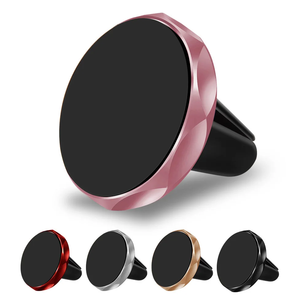 

Crouch Universal Mini Car Phone Holder 360 Degree Prismatic Magnetic Air Vent Mount Car Holder Magnetism Mobile Phone Holder