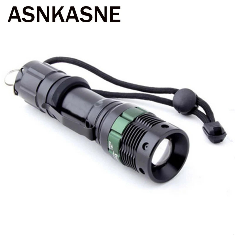 

Mini Aluminium Alloy Flashlight CREE Q5 LED Torch 3 Modes Zoomable Adjustable Penlight Portable Waterproof Light For 18650 Lamp