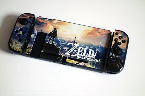 Защитный чехол Dockable для nintendo Switch с R+ L Joy-Con накладками контроллера - Цвет: Zelda-C Case