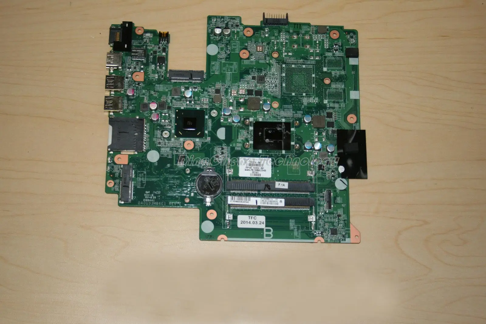 

Laptop Motherboard For hp Pavilion 14 721214-501 HM77 i3-2375M cpu with integrated graphics card