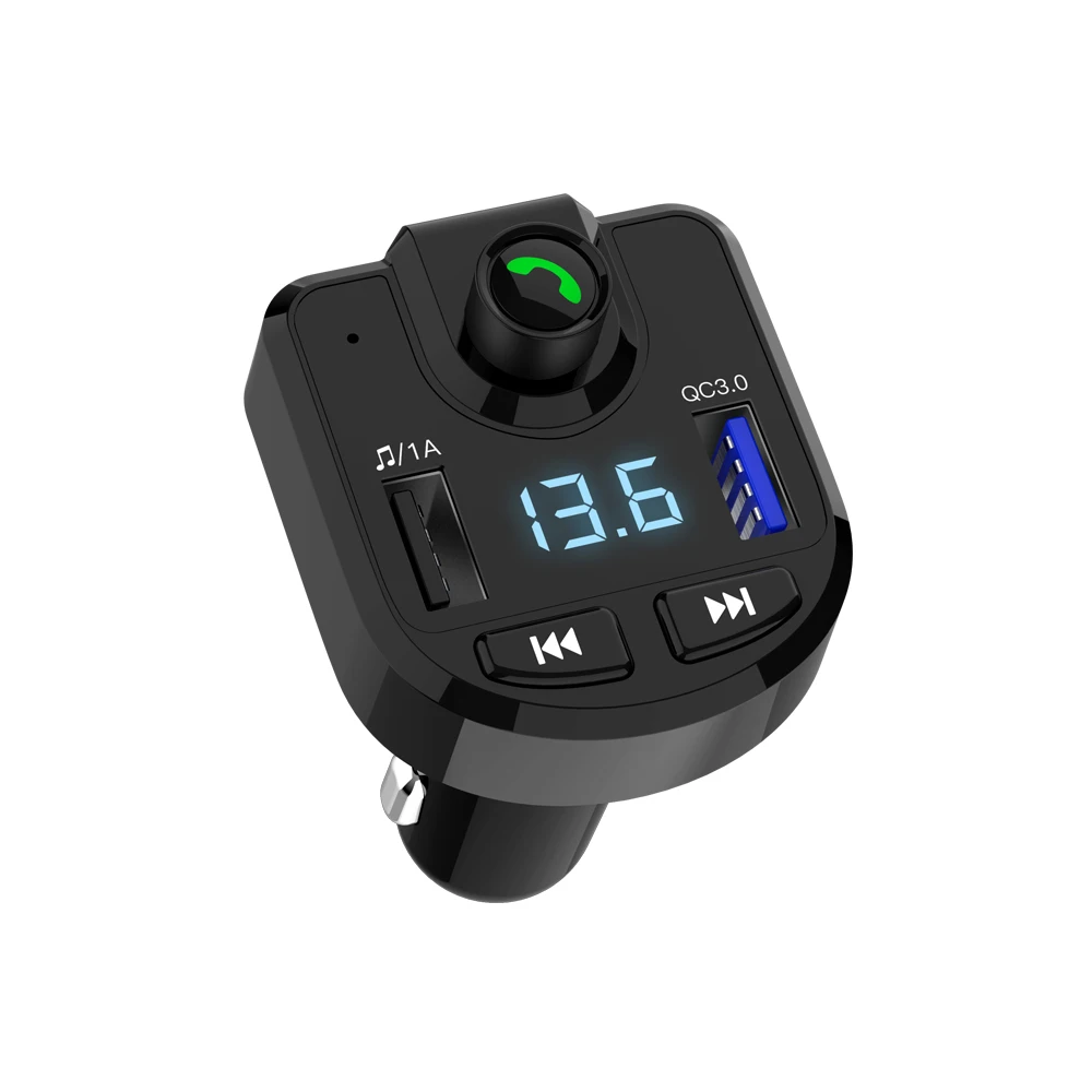 Fm-передатчик беспроводной bluetooth MP3-плеер Поддержка TF USB диск автомобиля 3.1A двойной USB зарядное устройство для iPhone gps FM модулятор