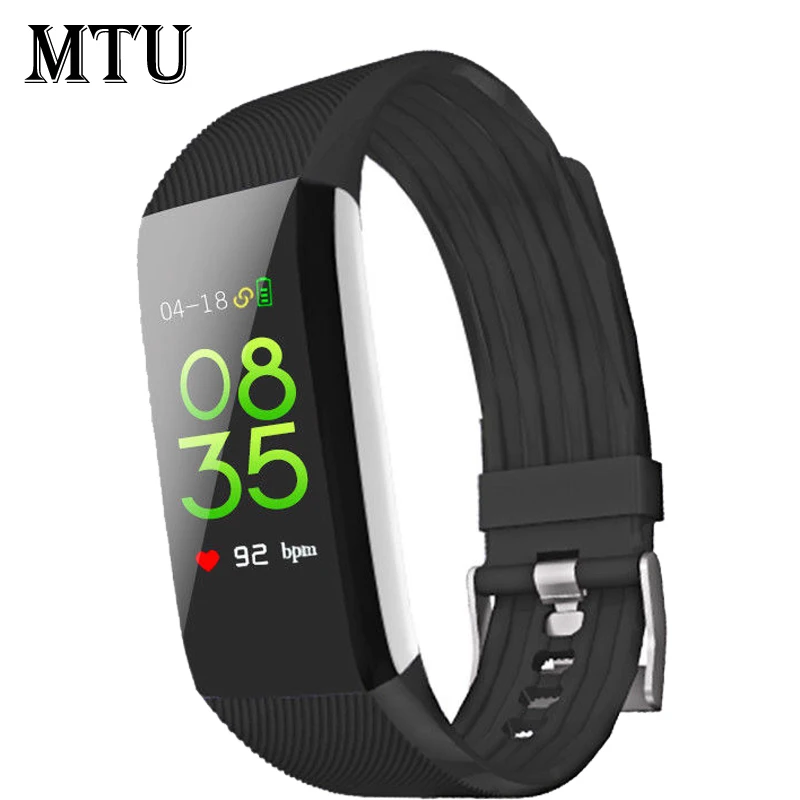 

Women Man B7 Pro Bluetooth 4.0 Smart Watch Wristbands Sport Fitness Tracker Heart Rate Monitor For Android iOS