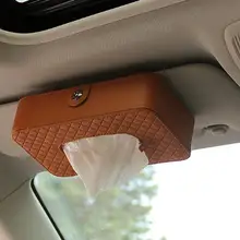 21*12*6,3 см коробка для салфеток из искусственной кожи автомобильный держатель для салфеток Держатель Солнцезащитный козырек подвесной ящик для хранения для автомобиля универсальные аксессуары для сидений