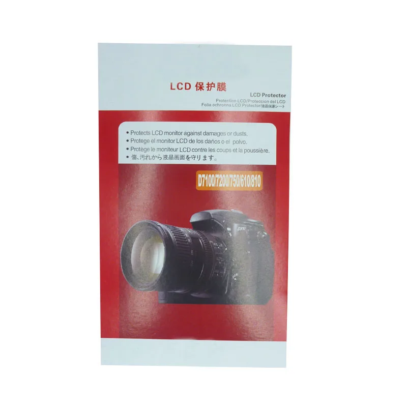 Pellicola Protettiva Per Schermo Morbido Per Fotocamera 2 Pezzi Per Nikon D3200 D3400 D3500 D3300 D5300 D5500 D5400 D7100 D7200 D810 D750 D610