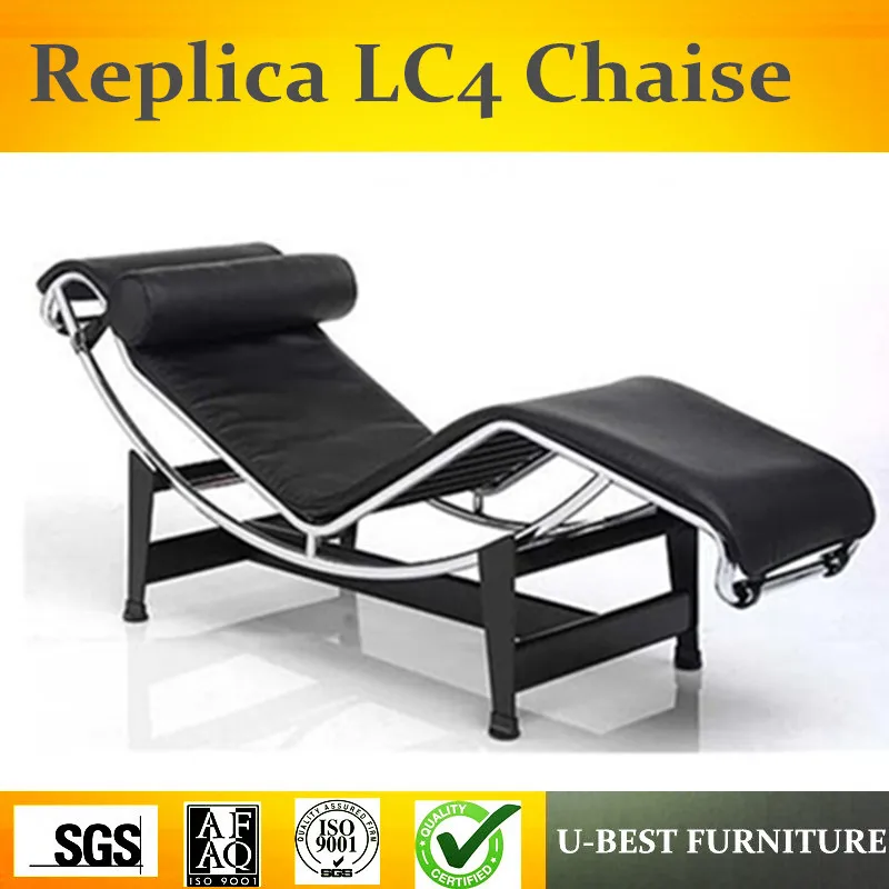 

U-BEST Replica interior furnishings furniture cowhide leather Le Corbusier LC4 lounge chair