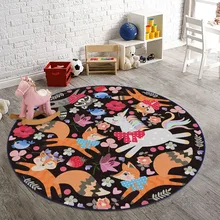 Круглый ковер с рисунком для гостиной Детская комната большие ковры для спальни Йога мат «татами» детские игровые ковры Китай домашний декор tapete
