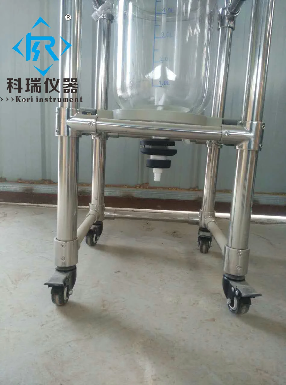 5L double PTFE discharge valve