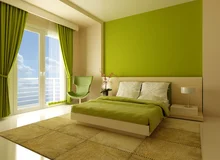 Motorized Curtain With Remote Control