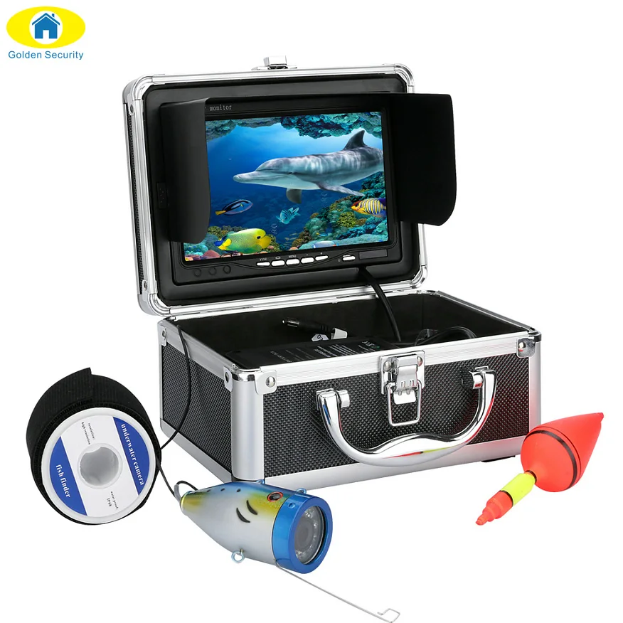 Golden Security 7" Inch 1000tvl Underwater Fishing Video Camera Kit 12