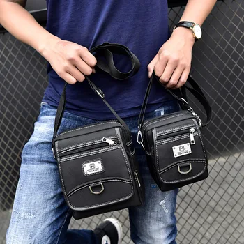 

121417 newhotstacy man small flap bag male shoulder bag
