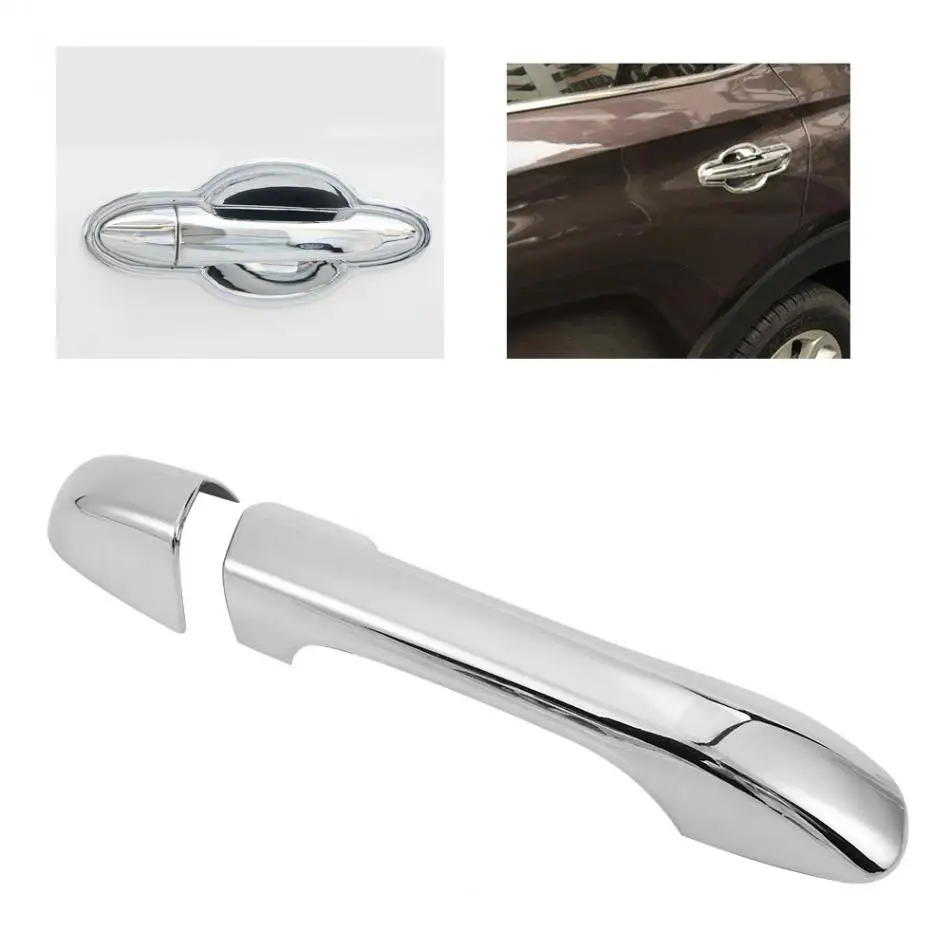4 шт., хромированная накладка на дверные ручки для Kia Sportage KX5 QL,,,, серебристый, Внешние детали автомобиля, Новые поступления