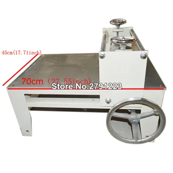 

Ceramic clay plate machine Slab Roller for Clay, Heavy Duty, Portable, Tabletop, Adjustable, No Shims