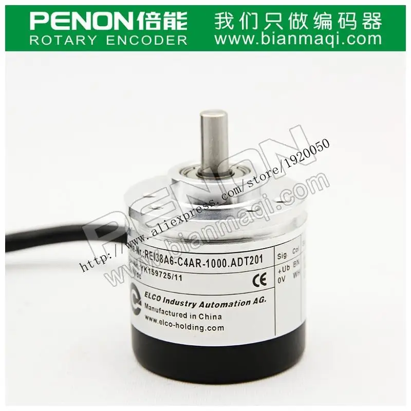 

Spot Elco ELCO REI38A6-C4AR-1000.ADT201 rotary encoder 1000 pulses