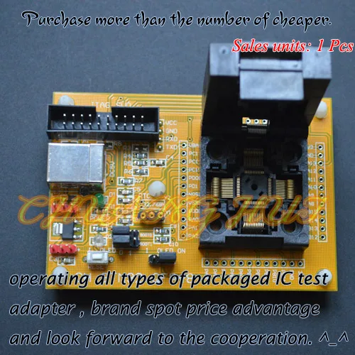 

IC TEST STM32 QFP48 test socket STM32 TQFP48 Programmer adapter