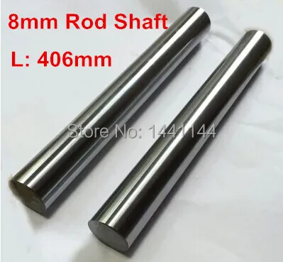 

4pcs Linear shaft 406mm diameter 8mm - 406mm harden linear rod round shaft chrome plated