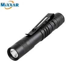 ZK5 Mini Flash Light CREE Q5 250LM Portable LED Flashlight Belt Clip Pocket Torch Flash Torch Lamps for AAA Battery