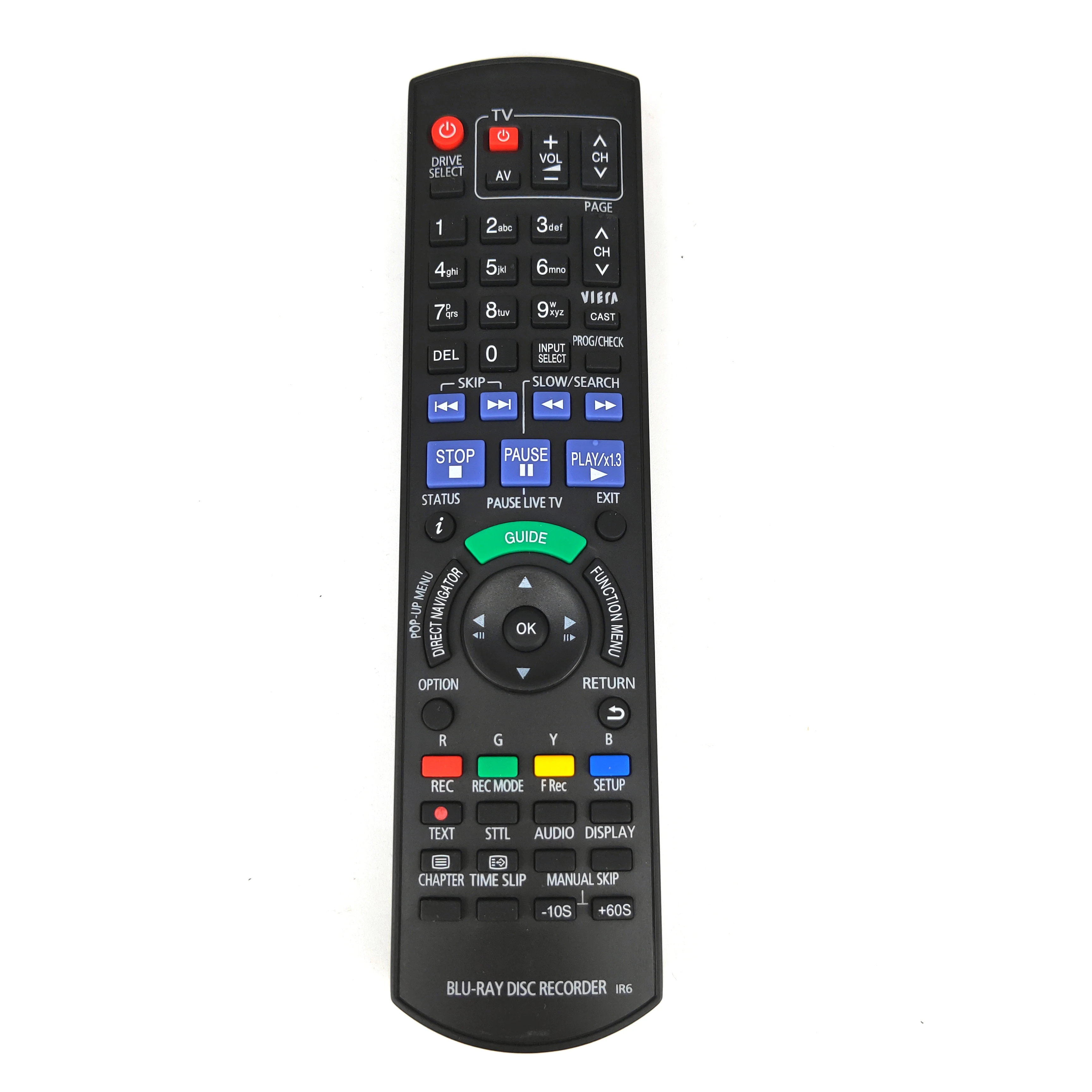 Новая замена для PANASONIC blu-ray дискового рекордера с дистанционным управлением DMR-XW390