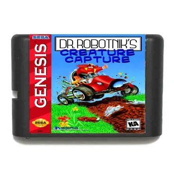 

Dr.Robotniks Creature Capture 16 bit MD Game Card For Sega Mega Drive For Genesis