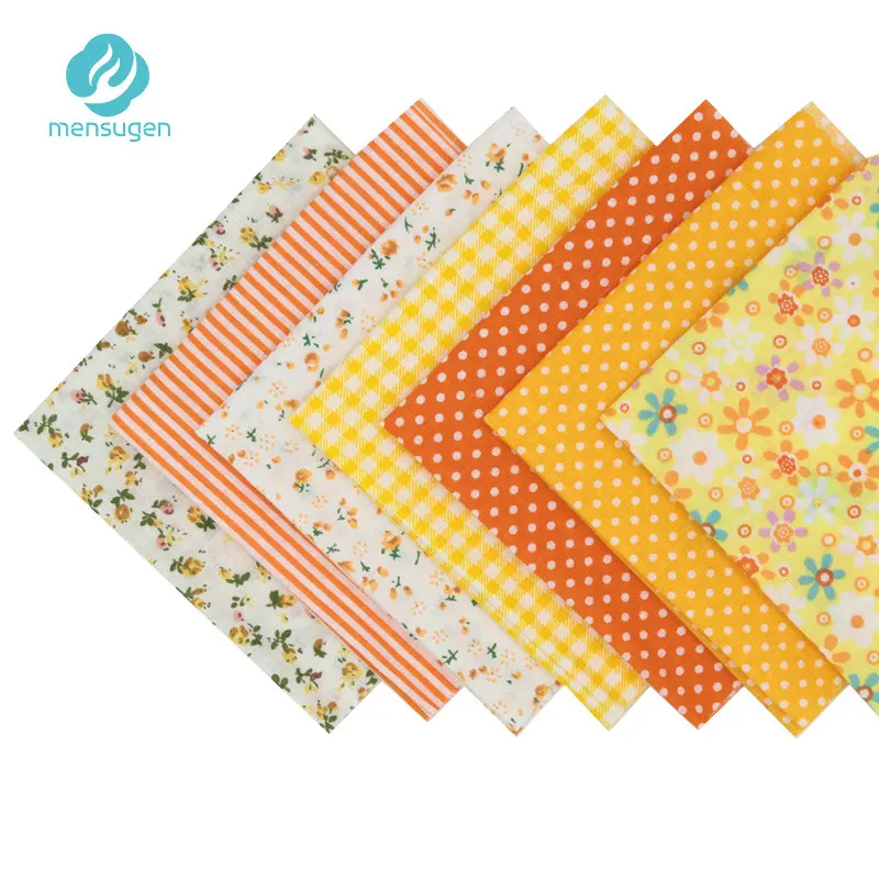 7 pcs/lot 25cm*25cm or 50cm*50cm Printed Cotton Fabric for Patchwork Quliting Scrapbook Material Sewing Telas Tilda Doll Cloth