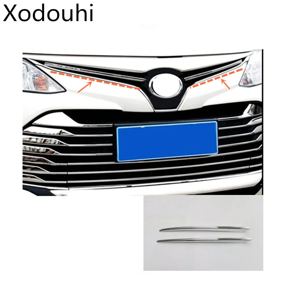 fit Nissan Murano 2015-2018 Chrome Car Front Grill Grille Frame Cover Trim