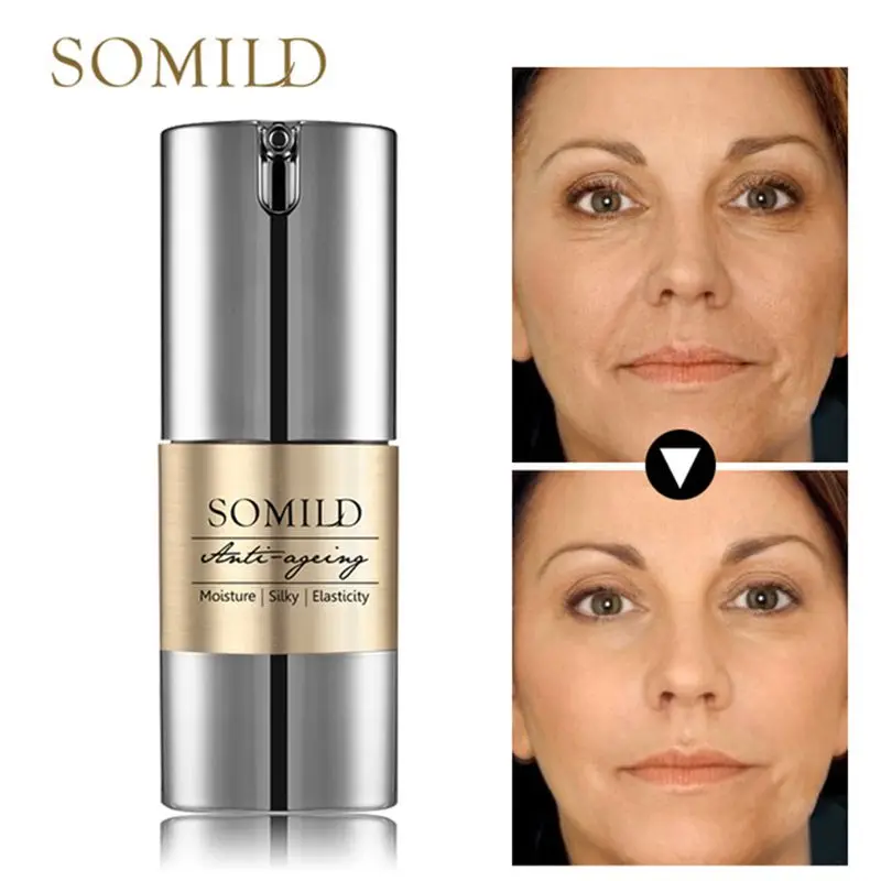 

SOMILD Face Serum Korea Anti Aging Oil Control Anti Wrinkle Pre-Essence Vitamin Aloe Vera Fucus Moisture White Serum Skin Care