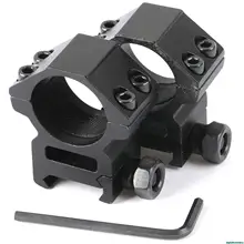 1 пара 2 шт алюминиевые тактические 25,4 мм " дюймовый кольцо средний профиль крепления для 21 мм Пикатинни прицел с креплением Вивер рейку Охота