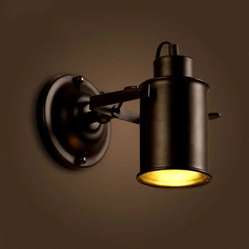 American Style Loft Corridor Retro Iron Lamp Led 5w Night Light
