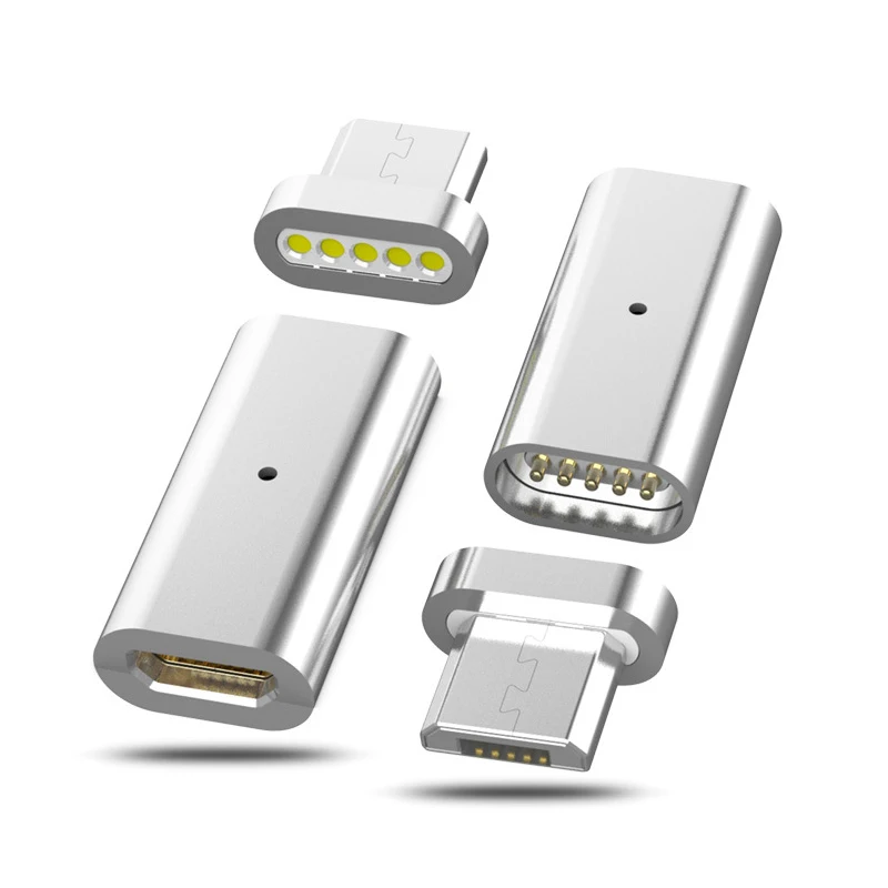 

Micro USB Connector Magnet Adapter Micro USB for Type-C /for iPhone/Android Cable Magnetic Phone Data Cable Adapters
