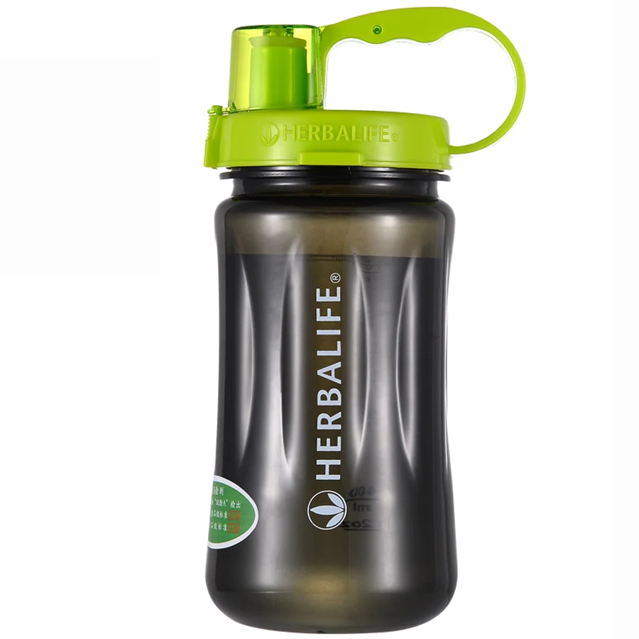 Многоцветный Herbalife 1000 мл и 2000 мл/64 унции Шейк спортивные бутылки для воды Tritan Herbalife питание BPA-FREE - Цвет: Black herbalife