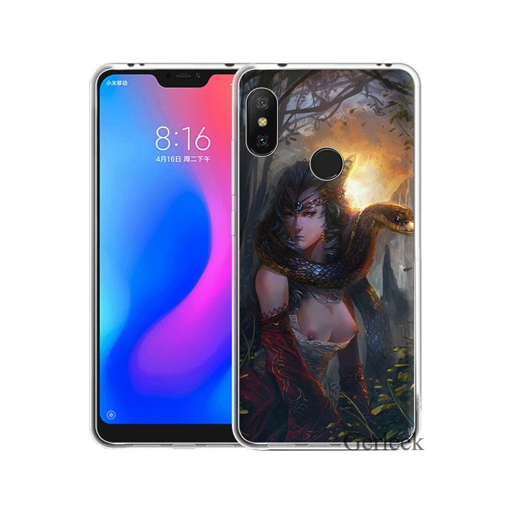 Чехол для мобильного телефона Desxz Redmi GO 7 4 Prime 3S 3 Pro 4A 4X5 6 6A 5A Plus красивый Змеиный