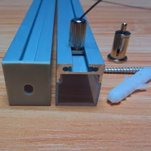 Подвесная проволока алюминиевый профиль для светодиодов для офиса и гостиной на основе led бар/светодиодные полосы света