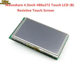 4,3 дюймов 480x272 сенсорный ЖК-дисплей (B) lcd TFT многоцветный графический ЖК-дисплей, с сенсорным экраном и автономным сенсорным контроллером