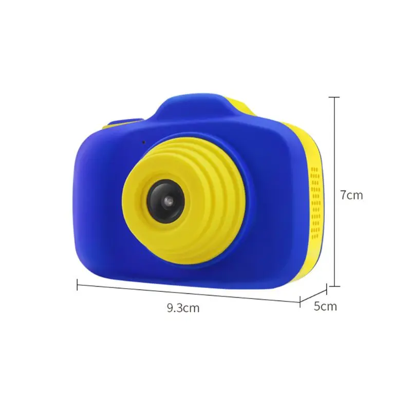Милая мини-камера с двумя объективами 2,3 дюйма, цифровая камера для детей, игрушки для детей