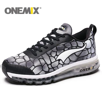 

ONEMIX Air Cushion Mens Running Shoes for Women New Female Walking Sneakers Jogging Sports Men Trainers Max 47