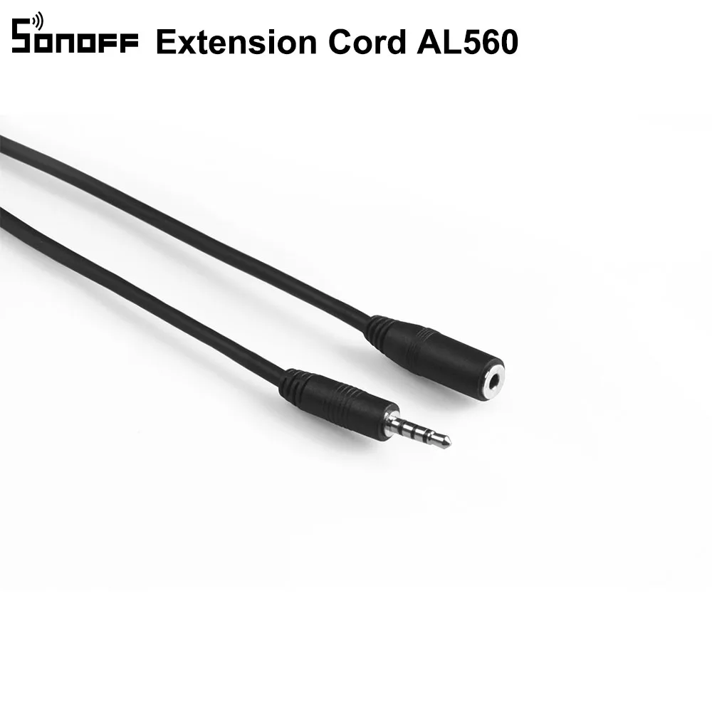SONOFF Extension Cord AL560, Compatible with Si7021/AM2301/DS18B20 5M Extend Cable Max Length 60M, Official Guaranteed  Accuracy 3