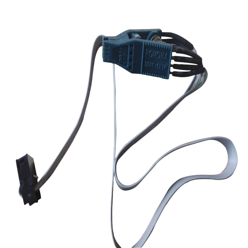 Soic8 Clip 5250 (для tacho pro 2008) зажим Pomona Soic 8pin для кабеля Tachopro obd2|Кабели и коннекторы