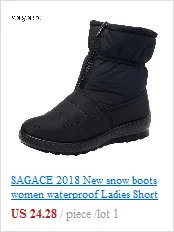 SAGACE/женские зимние ботинки обувь на высоком каблуке со змеиным узором, ботфорты без шнуровки, рыцарские сапоги в стиле ретро женские Ботинки martin с круглым носком,#35