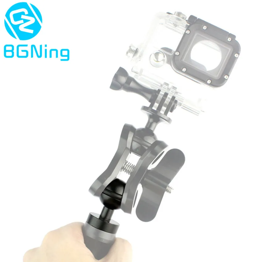 

360degree Rotation Flash Bracket Hot Shoe Diving Fill Light Arm Ball Head for GOPRO HERO 6 5 4 Cameras with 1/4 3/8 Screw Hole