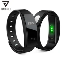 JAYSDAREL QS80 Blood Pressure Heart Rate Monitor Healthy Smart Band OLED IP67 Smart Watch Fitness Bracelet for Android iOS