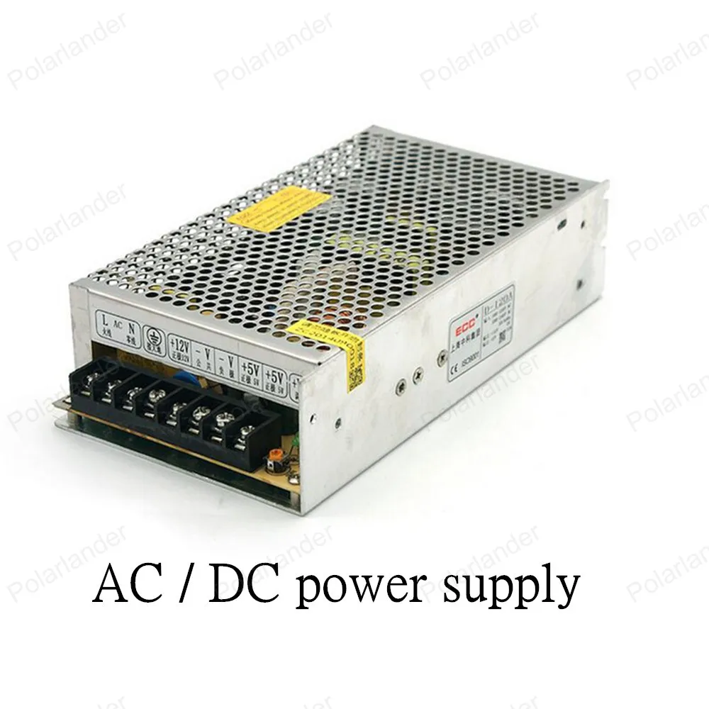 Для Света Прокладки СИД AC/DC 12V120W двойной выход Напряжение питания Для Трансформатор Выключатель Питания Драйвера Адаптера