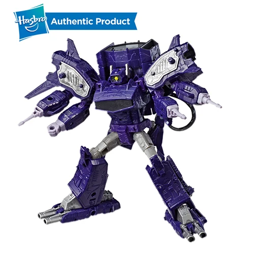 Hasbro Трансформеры Siege War для Cybertron Voyager WFC-S24 Decepticons Старскрим Soundwave Модель Детские Подарочные игрушки Фигурки - Цвет: SHOCKWAVE