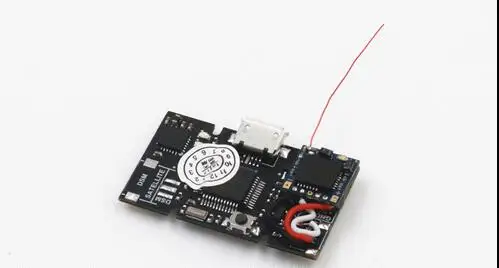 

Mini NAZE32 6DOF flight control brush version built-in D-SM2 6-CH receiver ESC for DIY FPV micro room drone