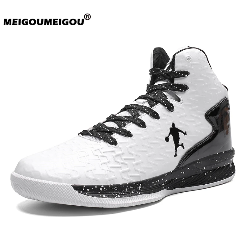 

High Top Vulcanize Shoes Men Big Size Jordan Shoes Anti-skid Breathable Sneakers Outdoor Fashion Casual Shoes for Men Flat Shoes