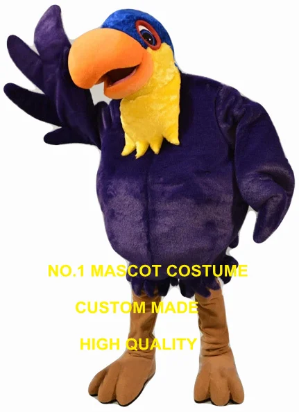 

Purple Toucan Mascot costume adult size high quality Toucan bird theme anime cosplay costumes carnival fancy dress kits 2768