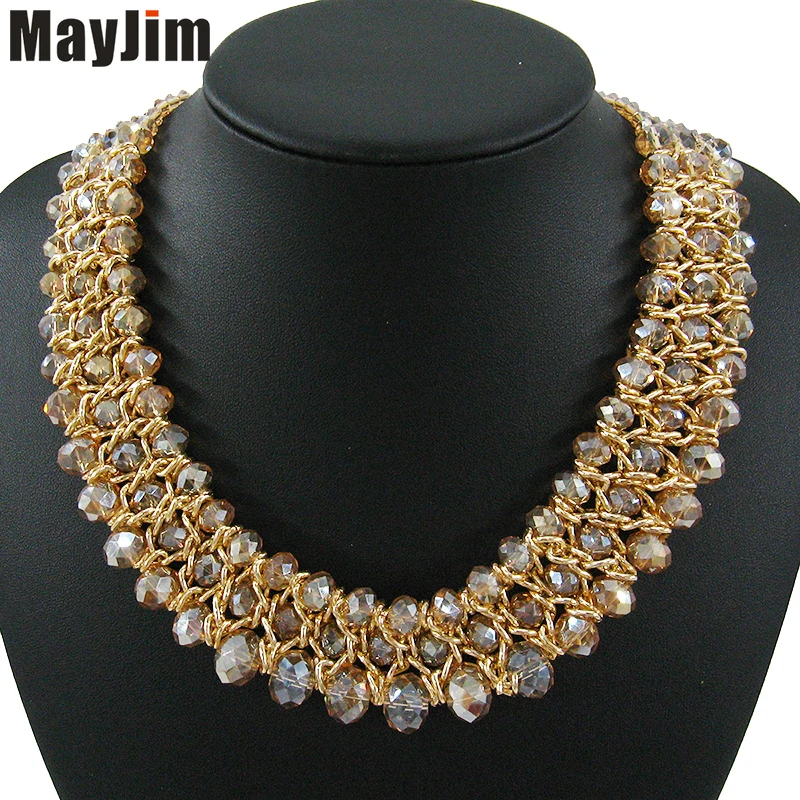 Заявление ожерелье женская мода 2017 vintage choker воротник золотая цепь большой