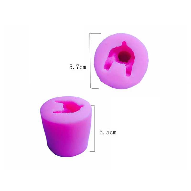 3D форма медведя из мультфильма силиконовая DIY помадка шоколад пресс формы для