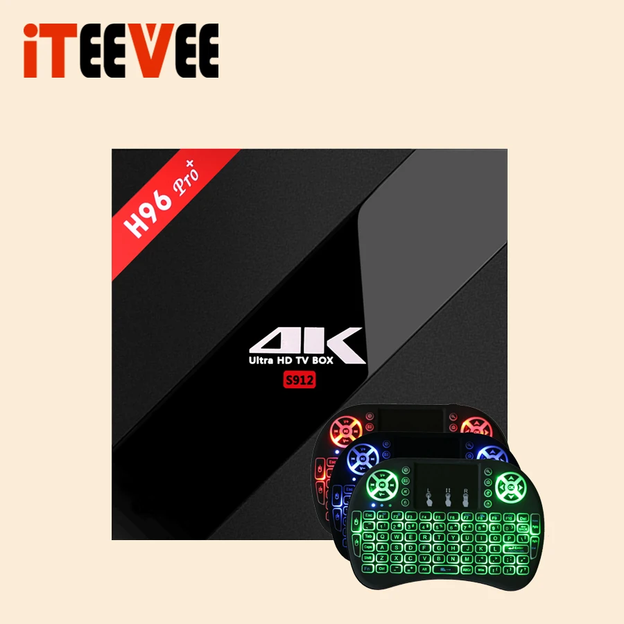 1 шт. H96 PRO Plus + Android 6 0 TV Box Amlogic S912 OctaMali-T820MP3 GPU 2G 16G 3G 32G wifi Gigabit 1000LAN Blueth 4 | Электроника
