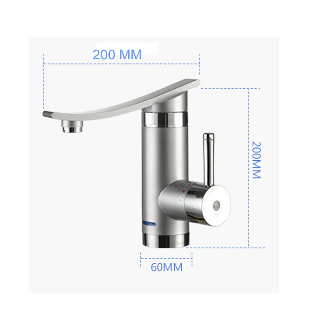 Мгновенный проточный водонагреватель, быстрый нагрев, электрический кухонный кран, водонагреватель, кран для горячей воды