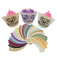 100 шт Горячая бумажная упаковка для кексов бумажный торт кекс Рождество выпечки бумажная корзинка для пирожного инструменты Маффин, Кекс инструмент 6zSH180