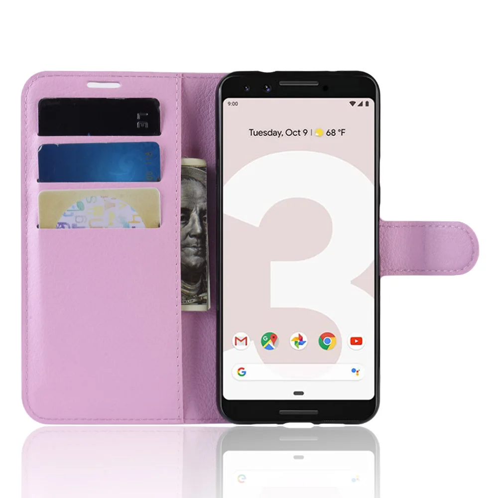 Брендовый защитный чехол gligle для Google Pixel 3 Lite, чехол из искусственной кожи, чехол-кошелек